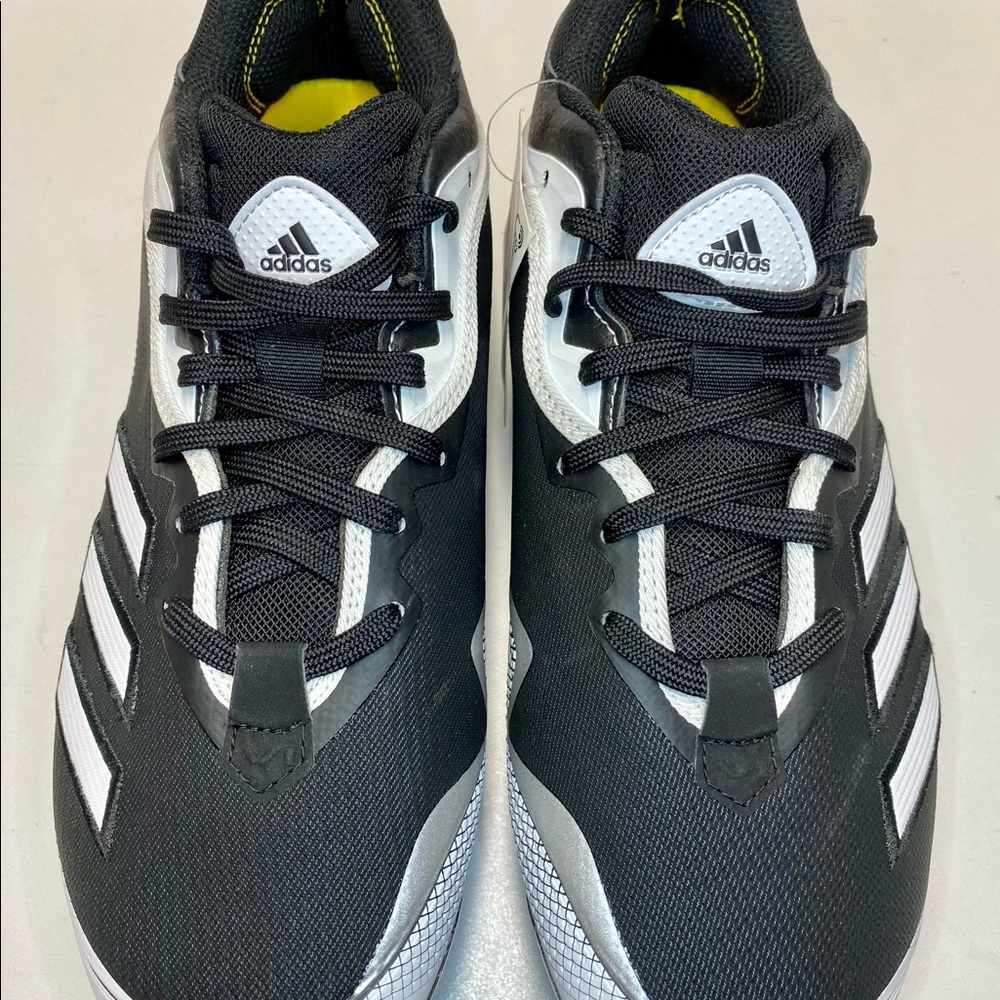 *NWT* Adidas Icon 6 Bounce Baseball Cleats Men’s Size 9 1/2 (Black & White)